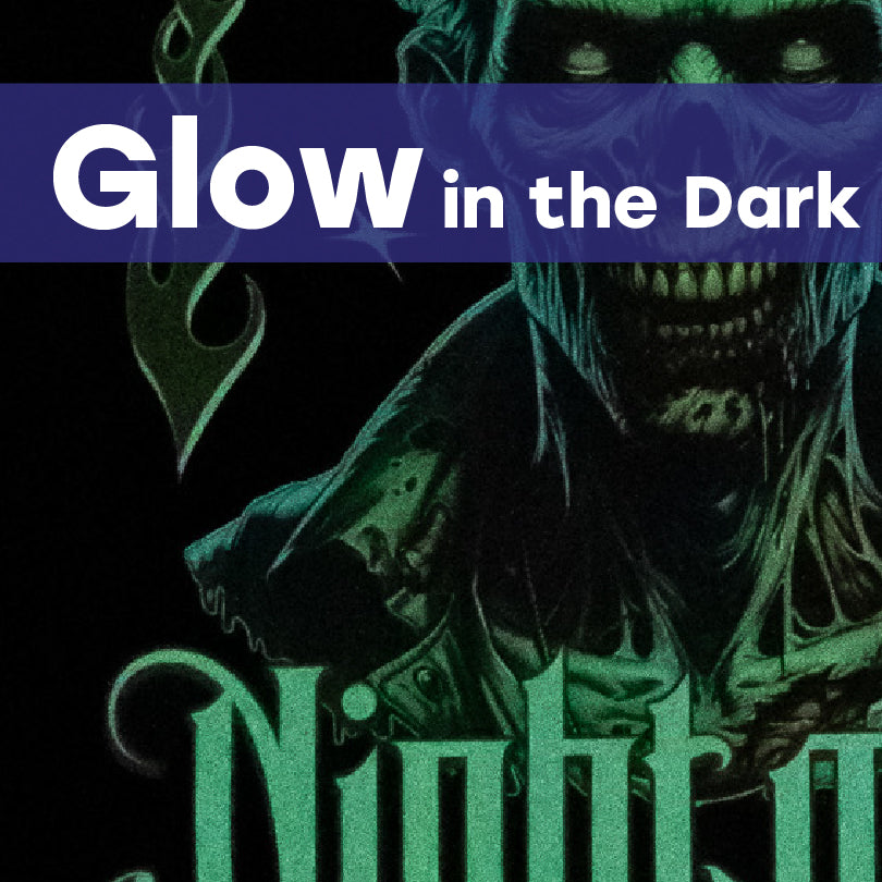 Glow in the Dark Single Image Heat Transfers