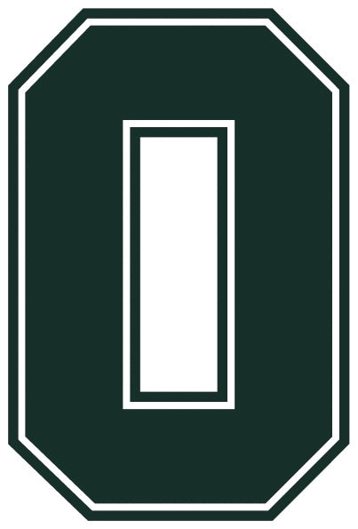 Outline Style Numbers (Pack of 5)