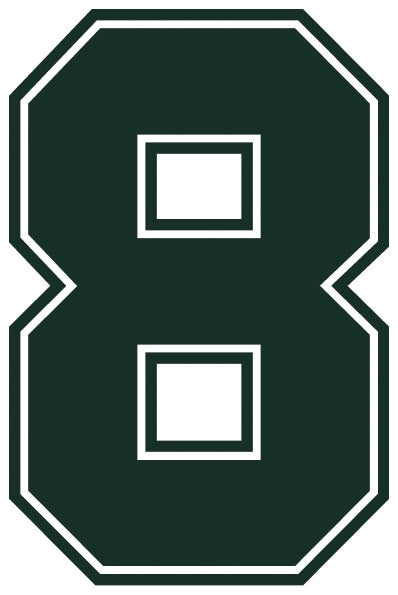 Outline Style Numbers (Pack of 5)