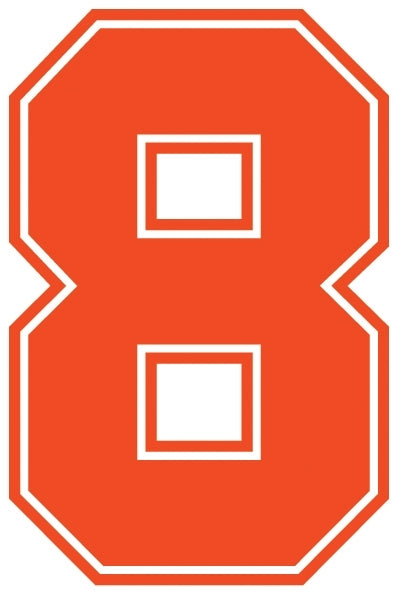 Outline Style Numbers (Pack of 5)