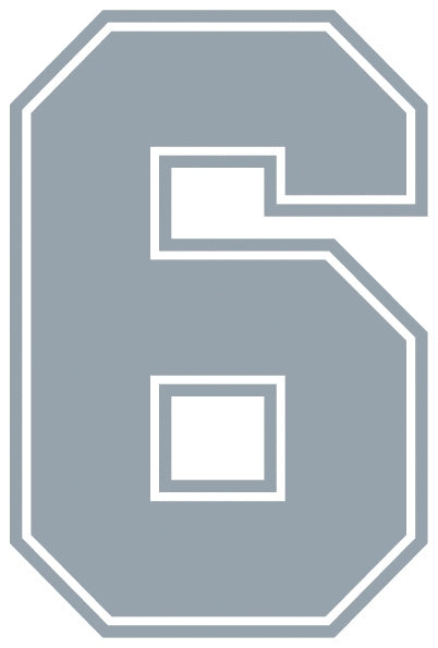 Outline Style Numbers (Pack of 5)