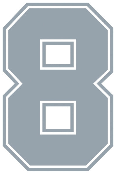 Outline Style Numbers (Pack of 5)