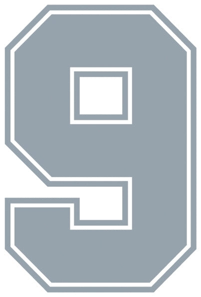 Outline Style Numbers (Pack of 5)