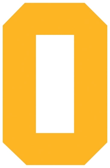 Solid Style Numbers (Pack of 5)
