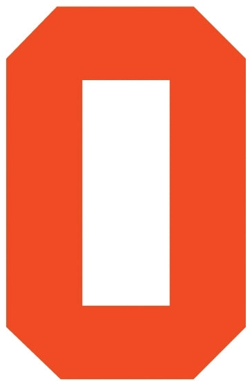 Solid Style Numbers (Pack of 5)