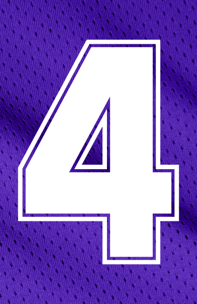 Outline Style Numbers (Pack of 5)
