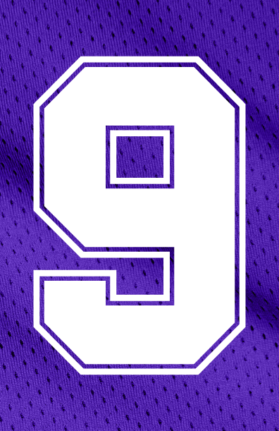 Outline Style Numbers (Pack of 5)