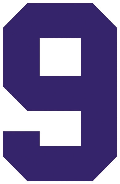 Solid Style Numbers (Pack of 5)