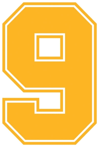Outline Style Numbers (Pack of 5)