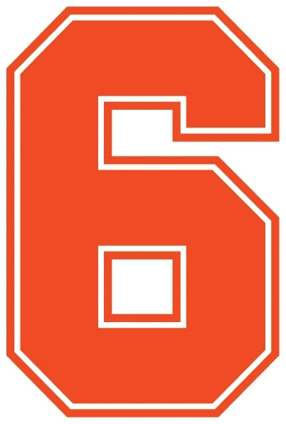 Outline Style Numbers (Pack of 5)