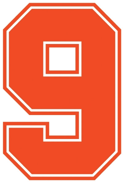 Outline Style Numbers (Pack of 5)