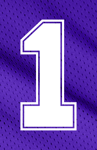 Outline Style Numbers (Pack of 5)