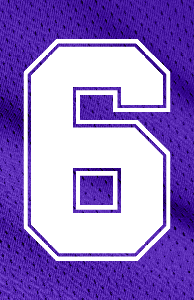 Outline Style Numbers (Pack of 5)