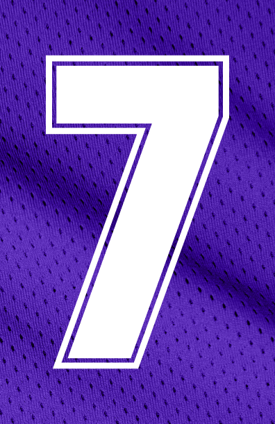 Outline Style Numbers (Pack of 5)